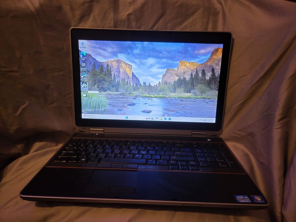 Refurbished Dell Latitude e6520, i7-2640m, 12gb ram, nvs 4200m, 250gb ssd, new batt