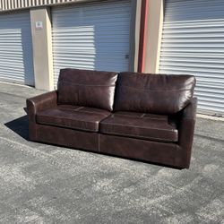 Brown Sleeper Sofa ( Can Deliver For $10 )