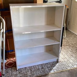 White Shelf Book Case