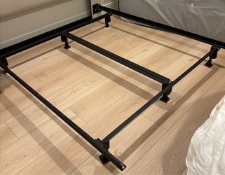 Free Queen Boxspring and metal frame
