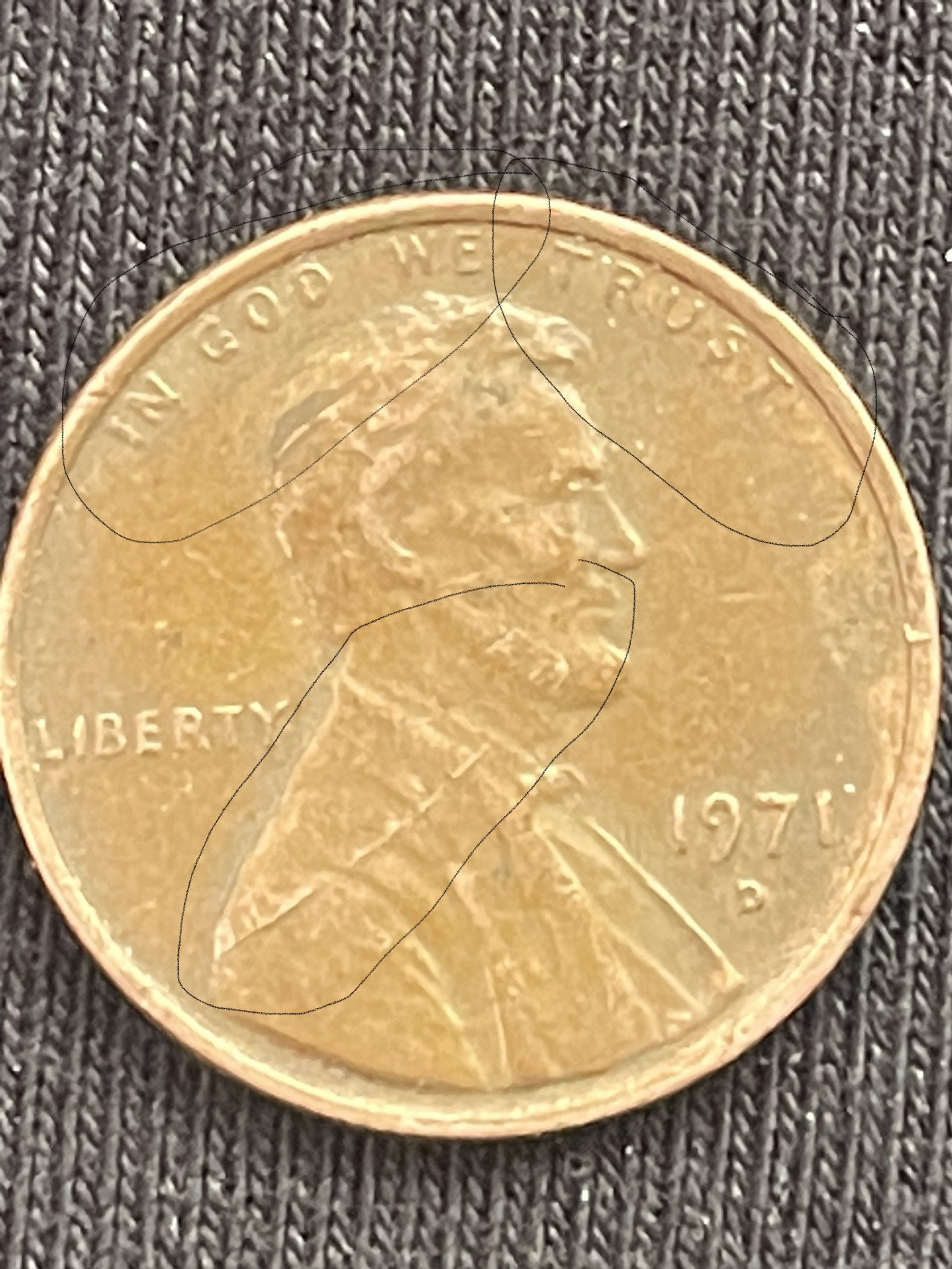 1971 Error Penny Very Rare