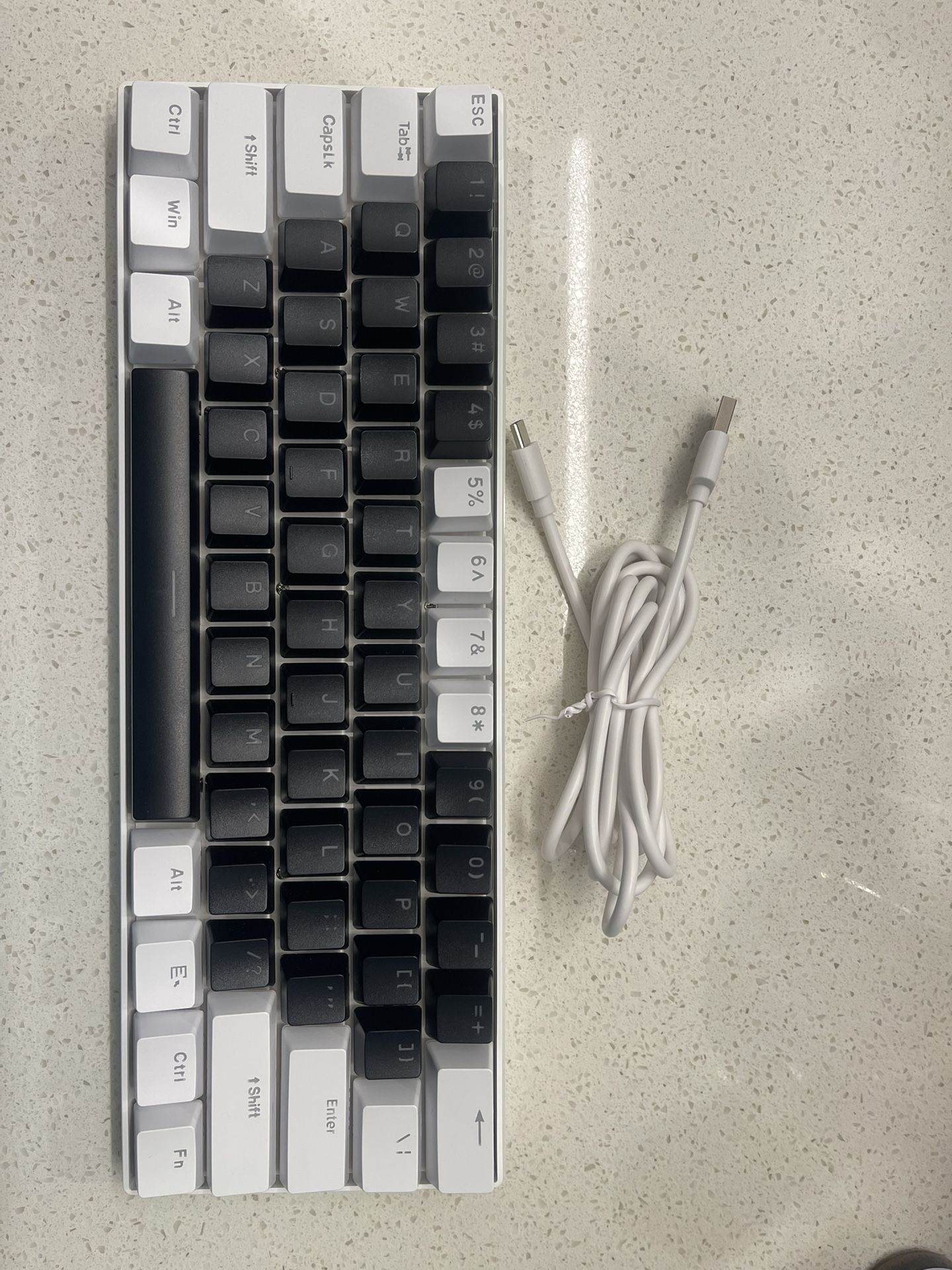 60% Mechanical Keyboard With LED Lights