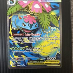Mega Venusaur Ex 155 Mega Evolutions Nm/M