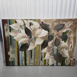 Pier 1 Large Canvas Painting