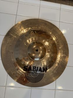 ** Signed ** 17” Sabian Signature Devastation Chinese - 1281g