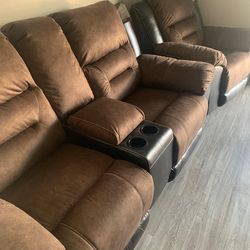 Sofa and chair new and manual