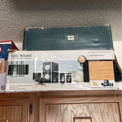 Speakers Epic Sound New In Box 