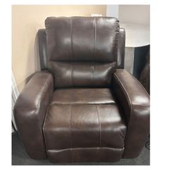 Barcalounger Bryson Real Leather Power  Recliner 