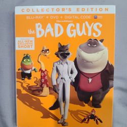 New. "Bad Guys" DVD, BLU-RAY And Digital Code.