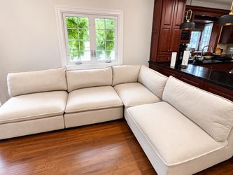 6-Piece Wide Sectional Sofa