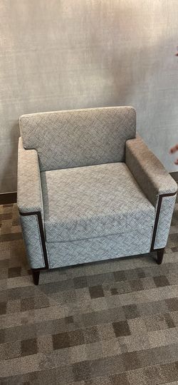 Modern Upholstered Armchairs x4