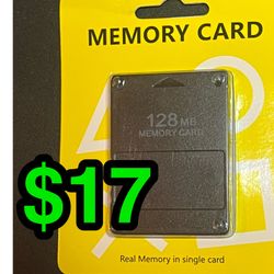 🎮 Brand New 128MB PS2 Memory Card • PlayStation 2 • Sealed Package 🎮 . . . . . . . . . . . . . . . . . . . . . . . . . . . . . . . . . . . . . . . .