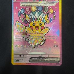 Pokemon Pikachu ex 277/217