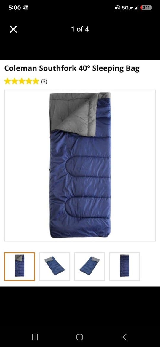 40° Sleeping Bag
