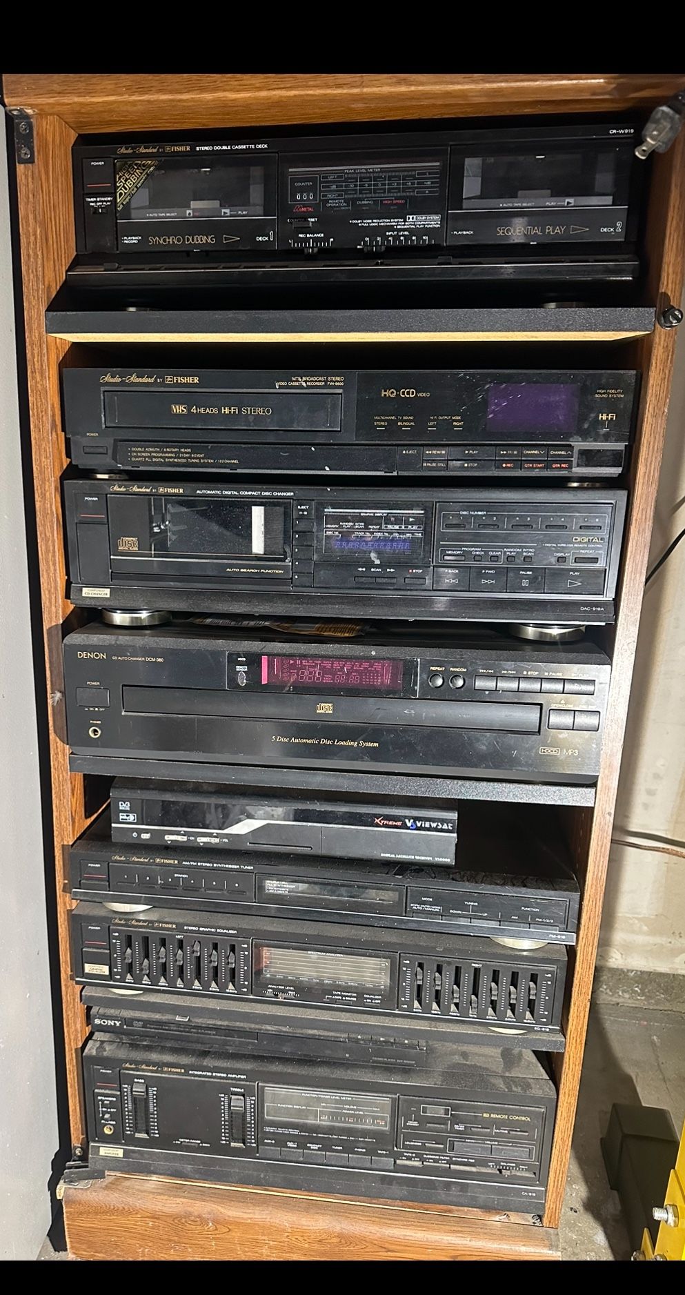 Fisher Home Stereo System