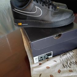 Black & Orange 🍊 Forces Size 10 🎃 Halloween Time