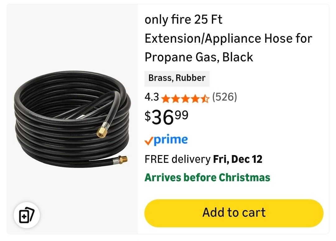 Hose For Propane Gas