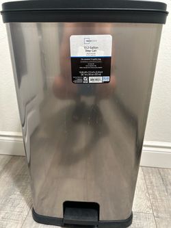 Mainstays 13.2 Gallon Step Trash Can
