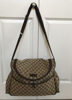 Gucci diaper bag