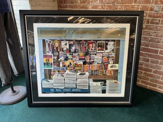 Ken Keeley Newsstand Cover Stories 1992 Serigraph Artist Proof Signed & Numbered 20/50