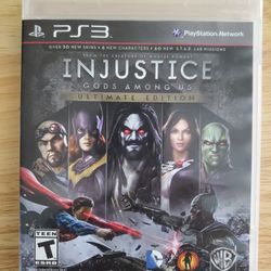 Injustice Gods Among US Ultimate Edition PS3