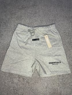 Grey Fear of God Essentials Shorts