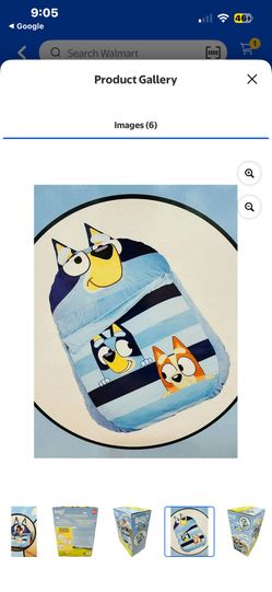 Bluey Kids Floor Lounger. Brand new sold out