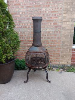 53" Cast Iron Outdoor Patio Firepit
