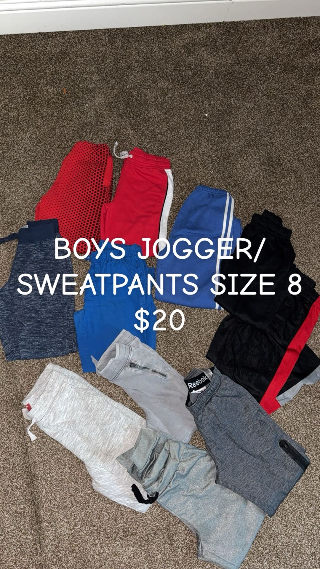 BOYS JOGGERS SWEATPANTS