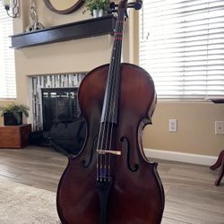 Classical strings VC75 1/2 Size Cello With Bag