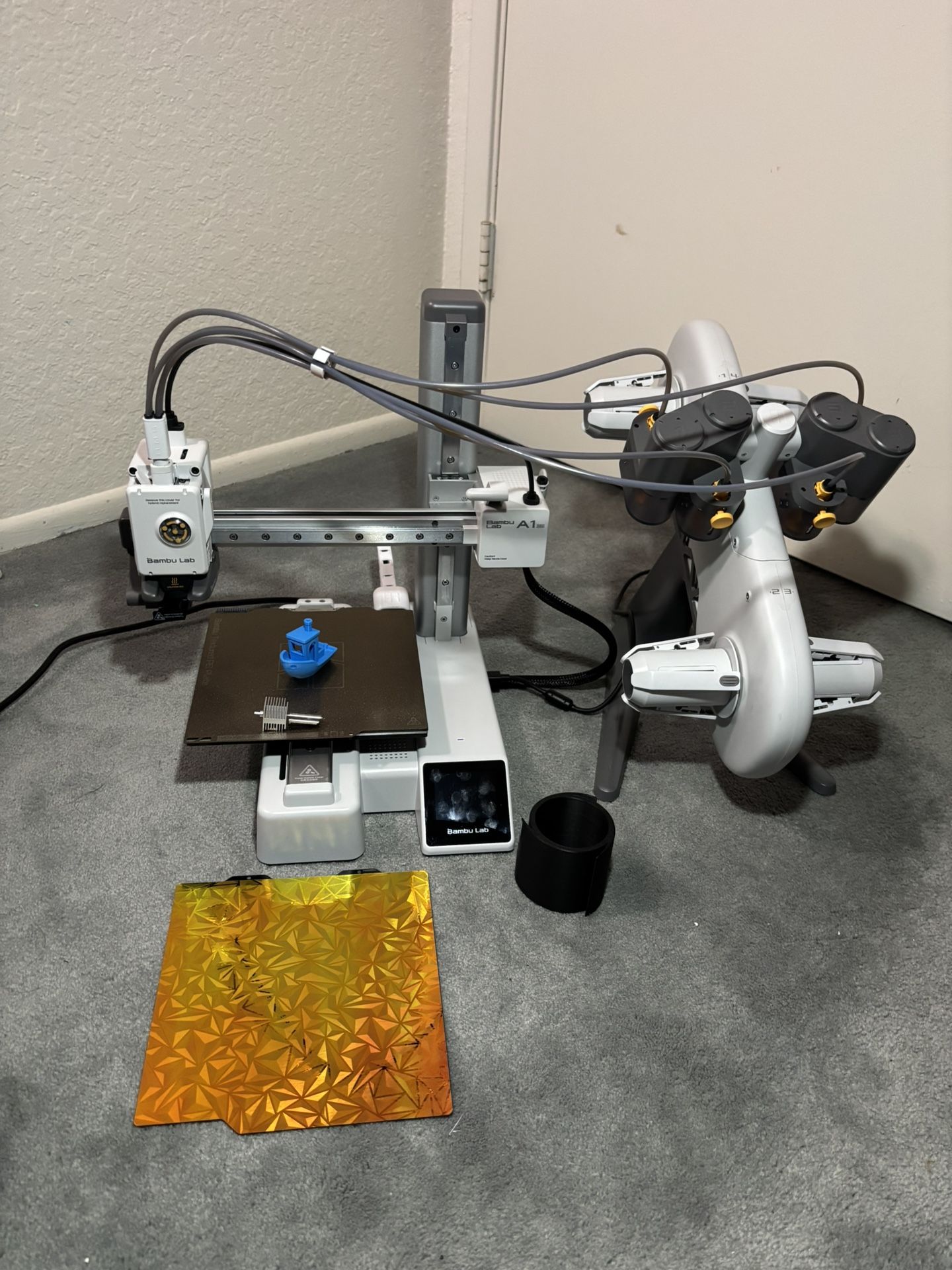 A1 Mini 3D Printer + AMS Lite + Extras