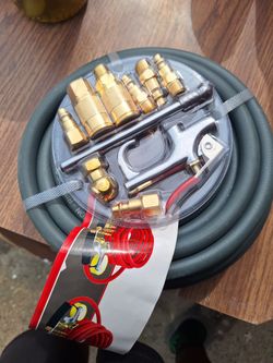 Air Compressor Air Hose Kit 12 Pieces $25