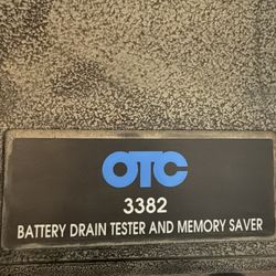 Battery Drain tester