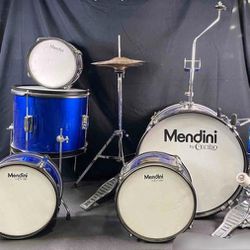 Mendini By Cecilio Beginners Childs Drum Set 