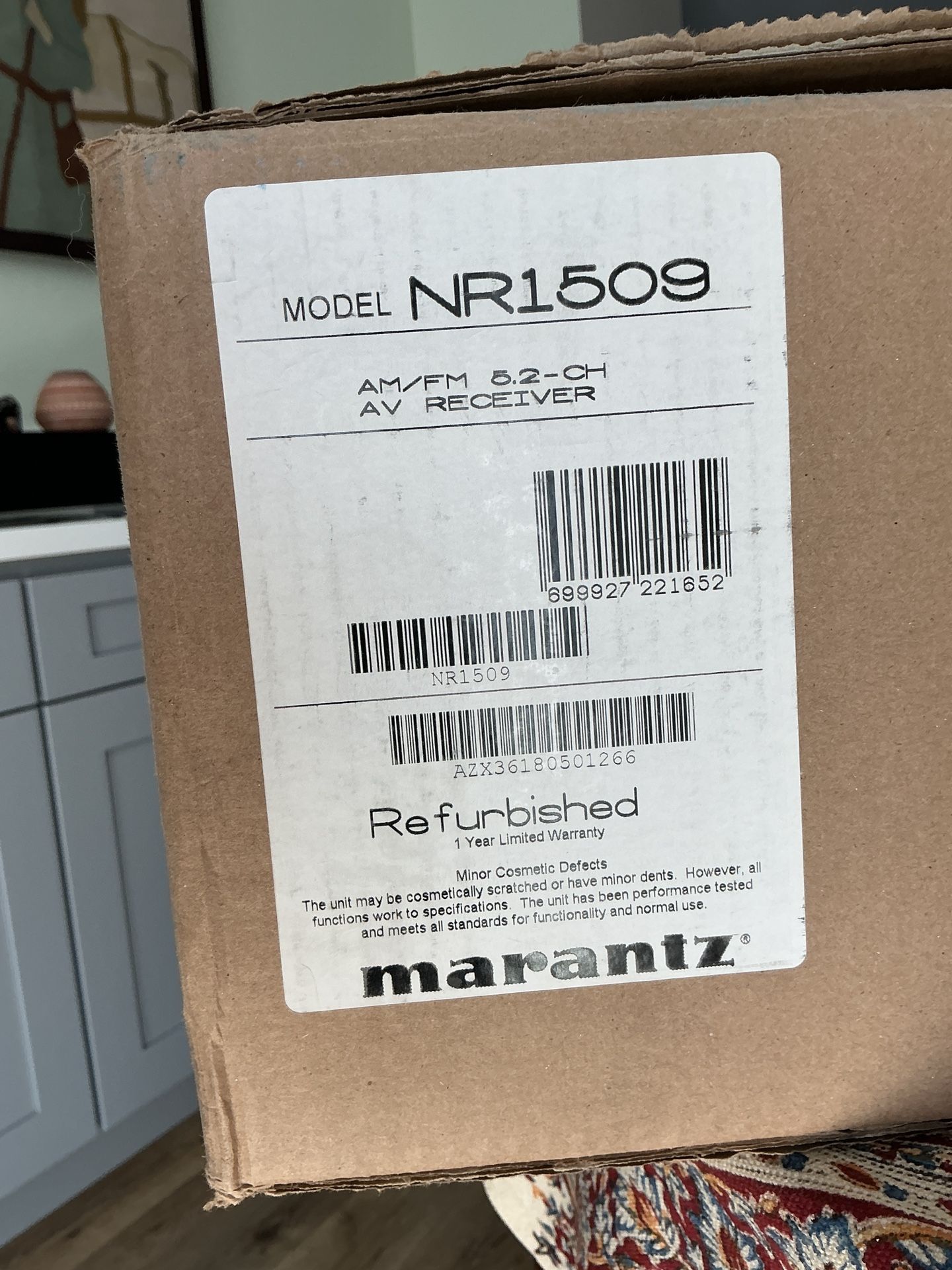 Marantz NR1509 5.2 Chnl Slimline Receiver
