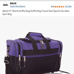 Dalix  17” Sports Bag