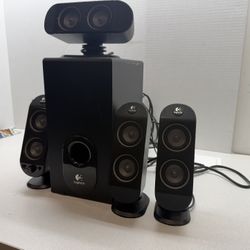 Logitech X-530 5.1 Channel Surround Sound PC Computer Speaker System Free Post