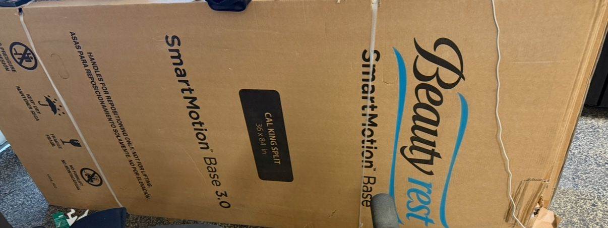 Beautyrest SmartMotion Base 3.0 – Cal King Split – BRAND NEW 