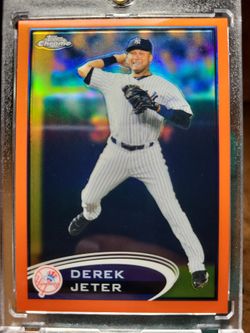 2012 topps chrome orange refractor yankees