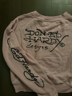 ed hardy cropped crew neck 