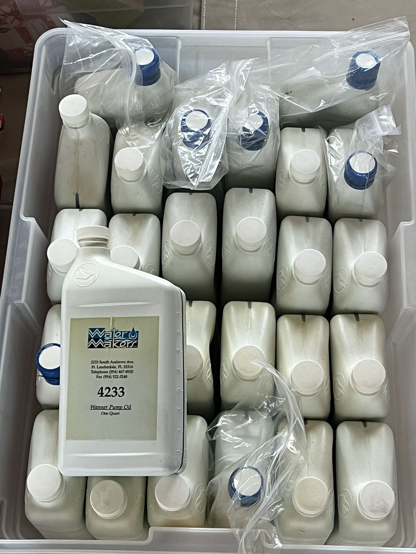4233 Watermaker Pump Oil