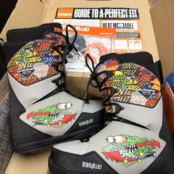ThirtyTwo Lashed x Santa Cruz Scott Stevens Snowboard Boots – 11.5 – Excellent Condition