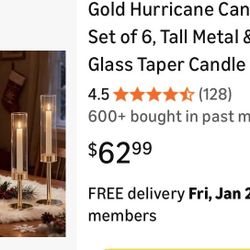 Candle Center Piece  Glass 