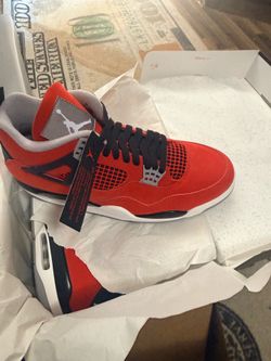 New Jordan 4 red