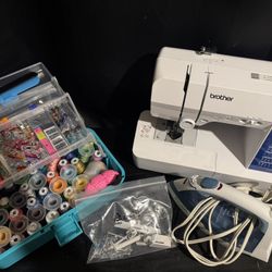 Complete Sewing Kit – Brother CS7000X + Accessories – Barely Used!