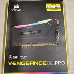 Corsair Vengeance RGB Pro 32GB (2x16GB) DDR4 RAM memory kit