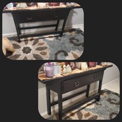 Beautiful Black Console Table