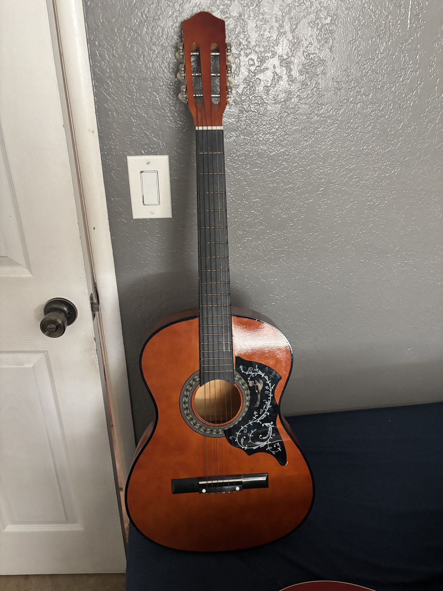 6 string Yamaha G-90A classical guitar.