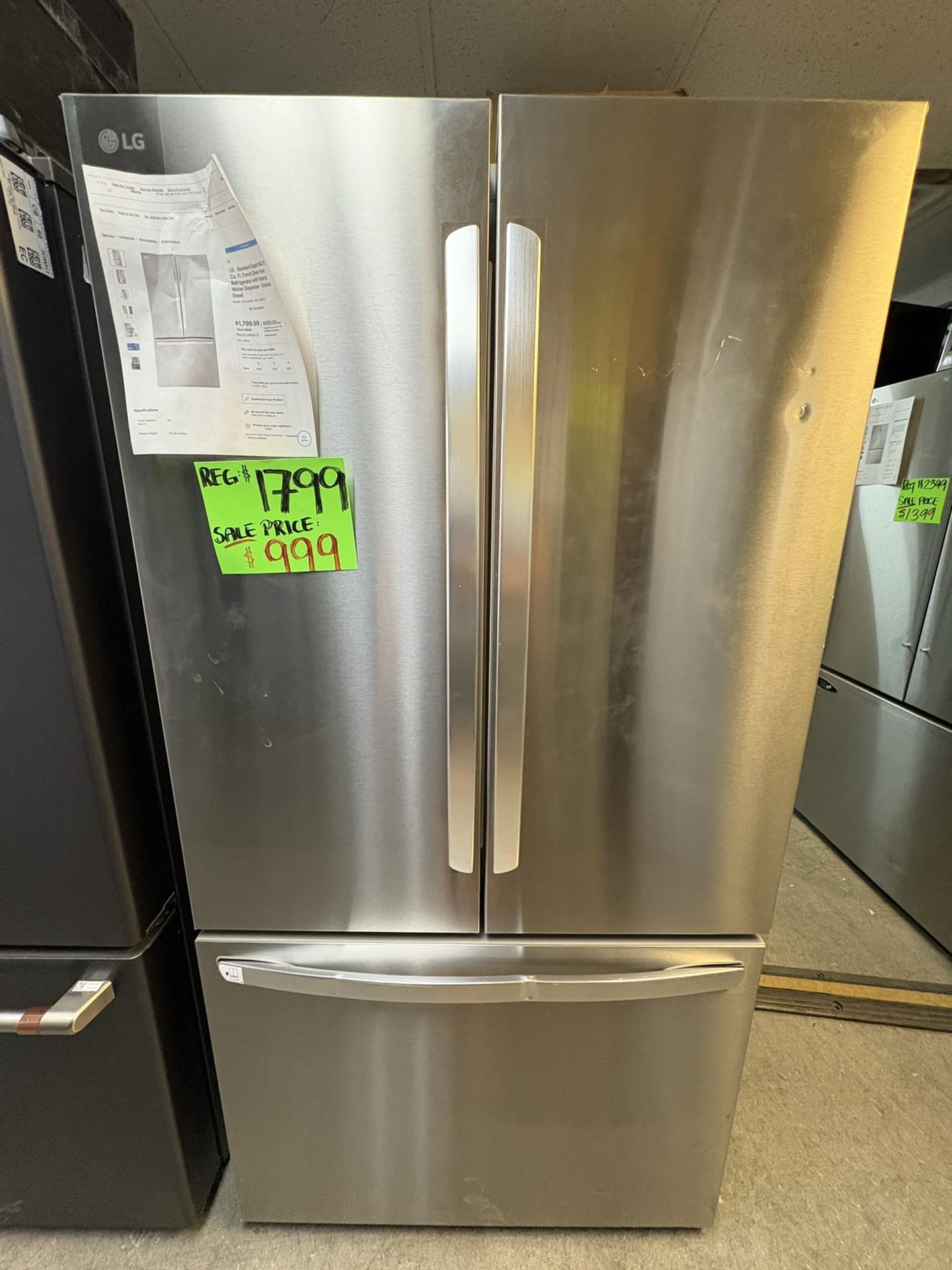 Lg Refrigerator On Sale