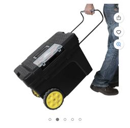 Stanley Mobile Tool Chest With Removable Organizer, 12 Gallon Wagon